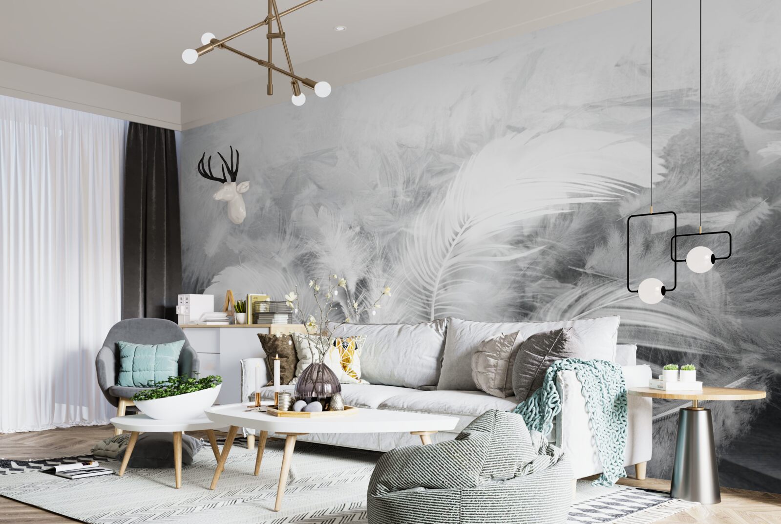 Fototapeta moderné letecké joysticky