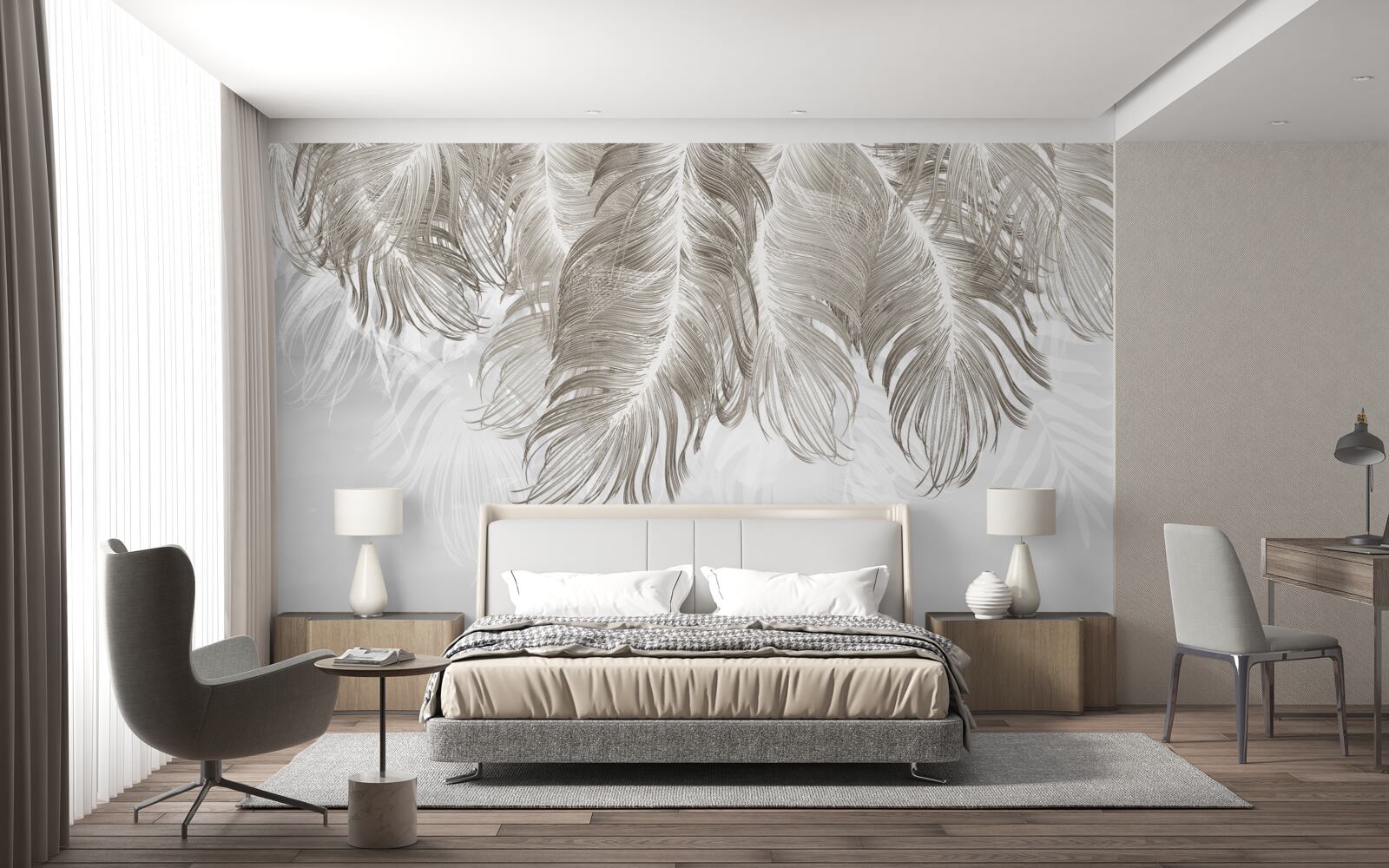 Fototapeta hnedé perie