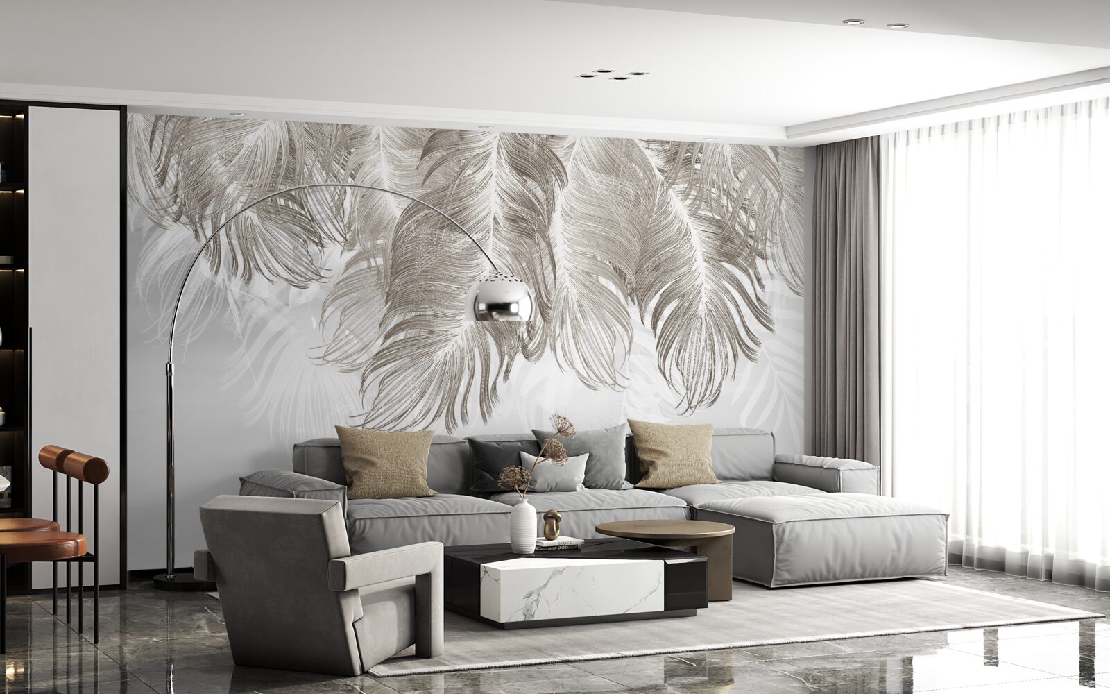 Fototapeta hnedé perie