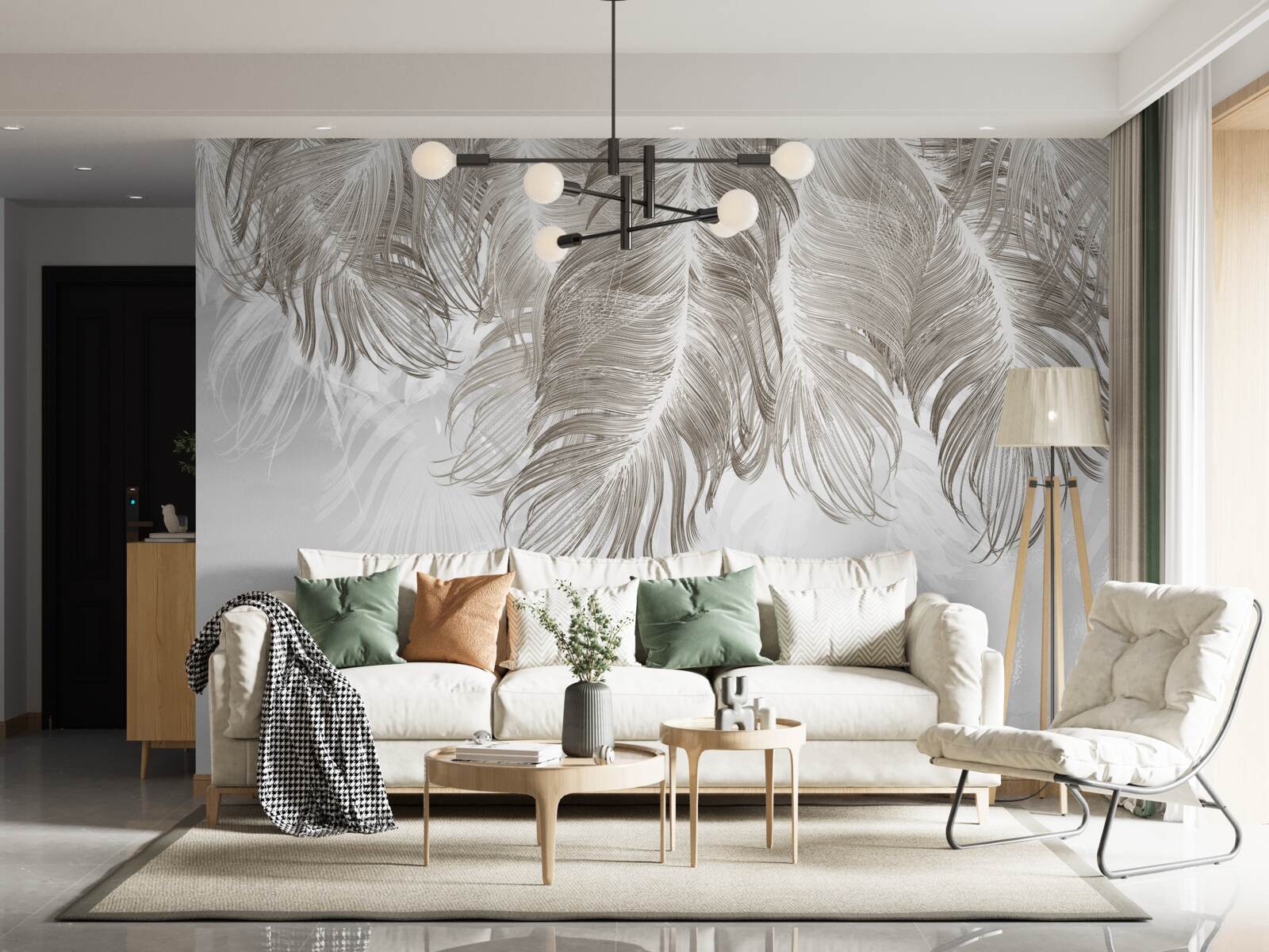 Fototapeta hnedé perie