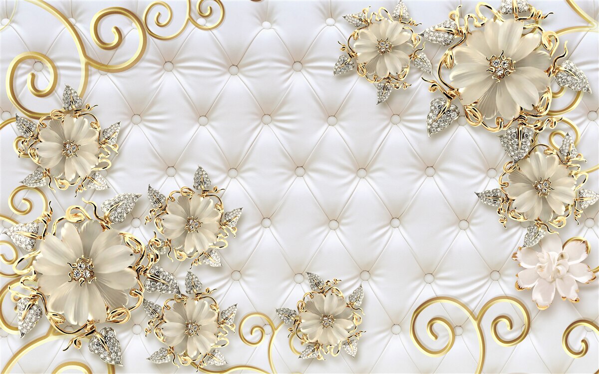 Fototapeta krásne zlaté kvety