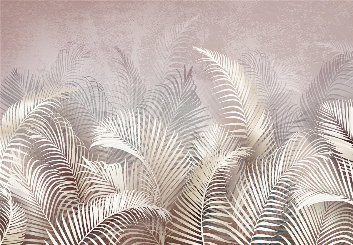 Fototapeta palmové listy