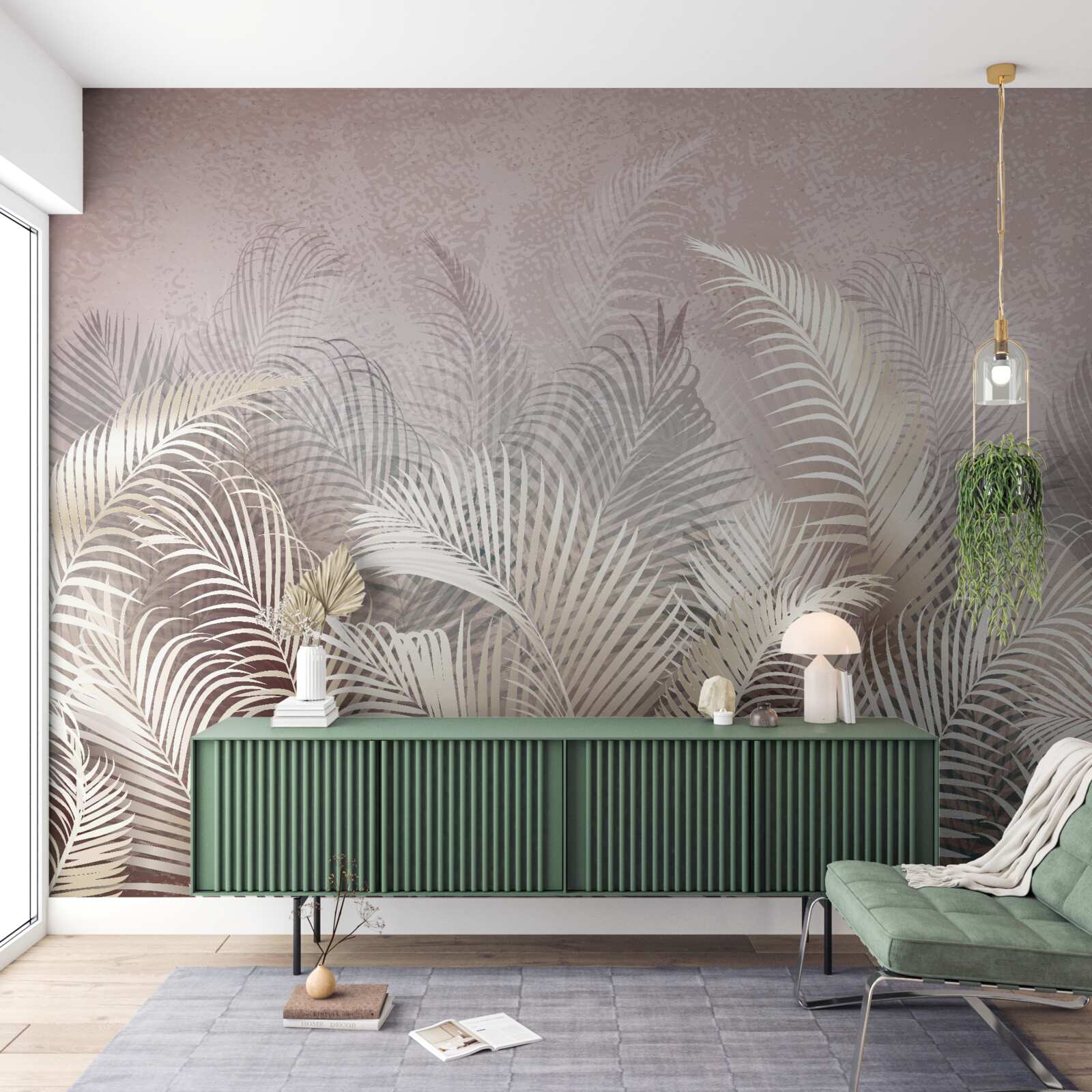 Fototapeta palmové listy