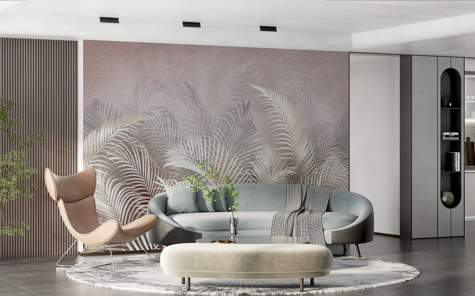 Fototapeta palmové listy