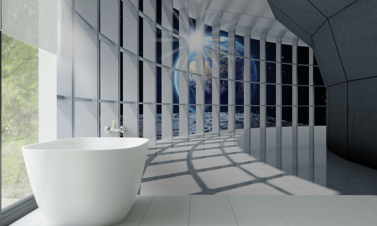 Fototapeta 3D chodba