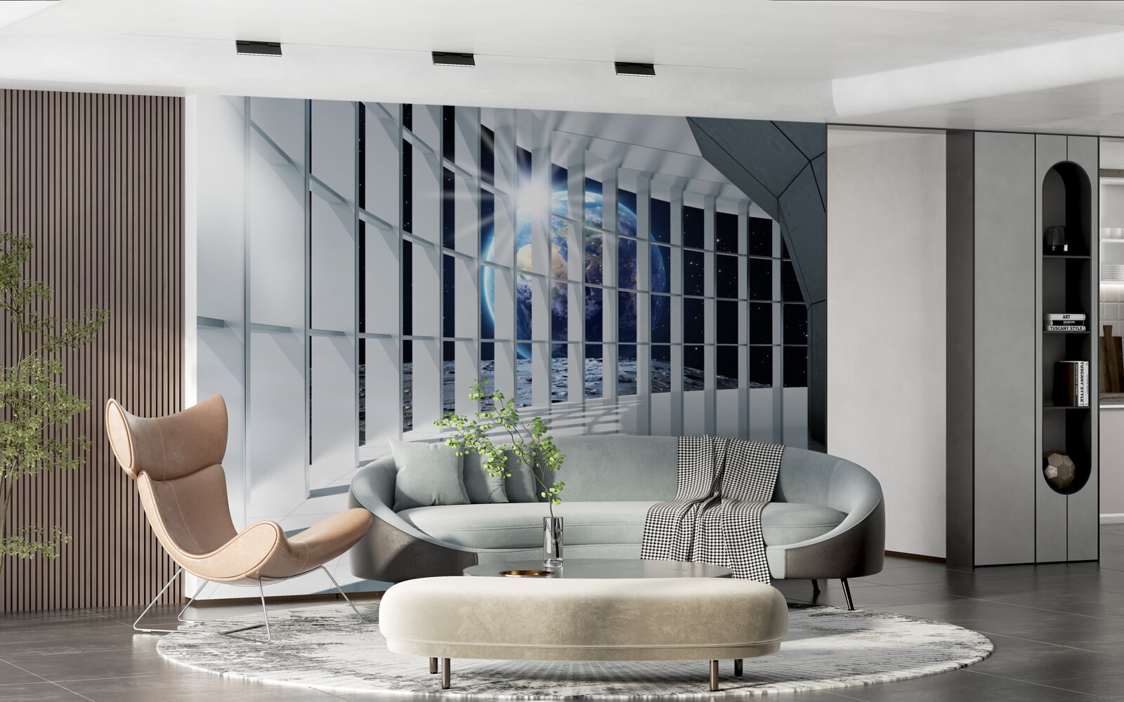 Fototapeta 3D chodba