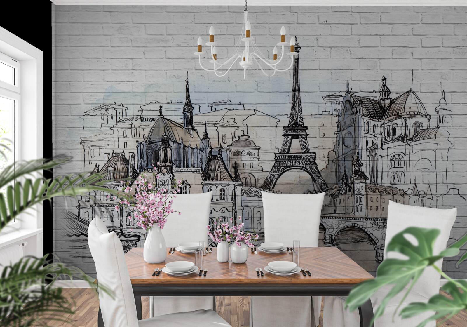 Fototapeta mesto z tehál