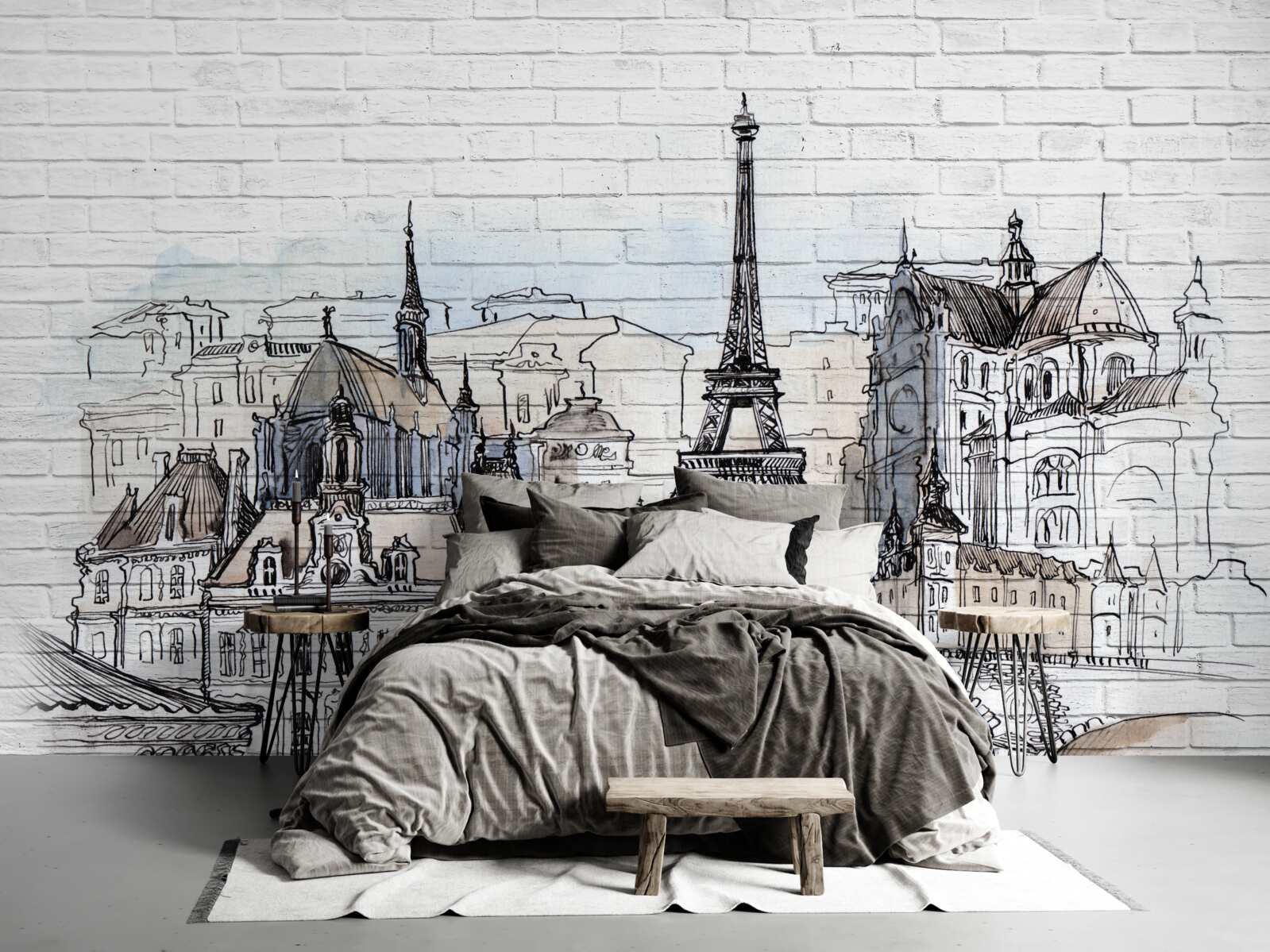 Fototapeta mesto z tehál