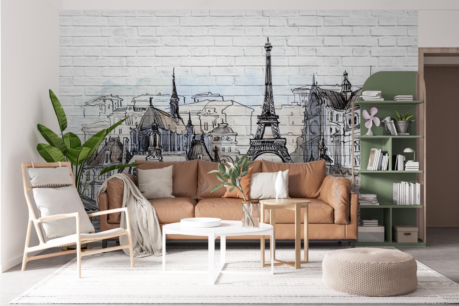 Fototapeta mesto z tehál