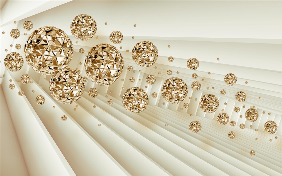 Fototapeta zlaté gule