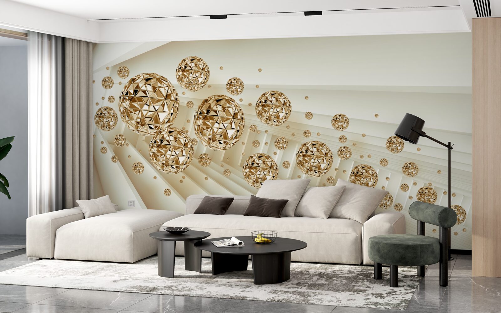 Fototapeta zlaté gule