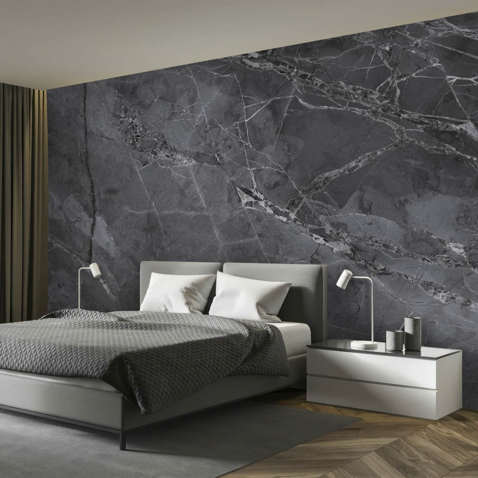 Fototapeta tmavý mramor