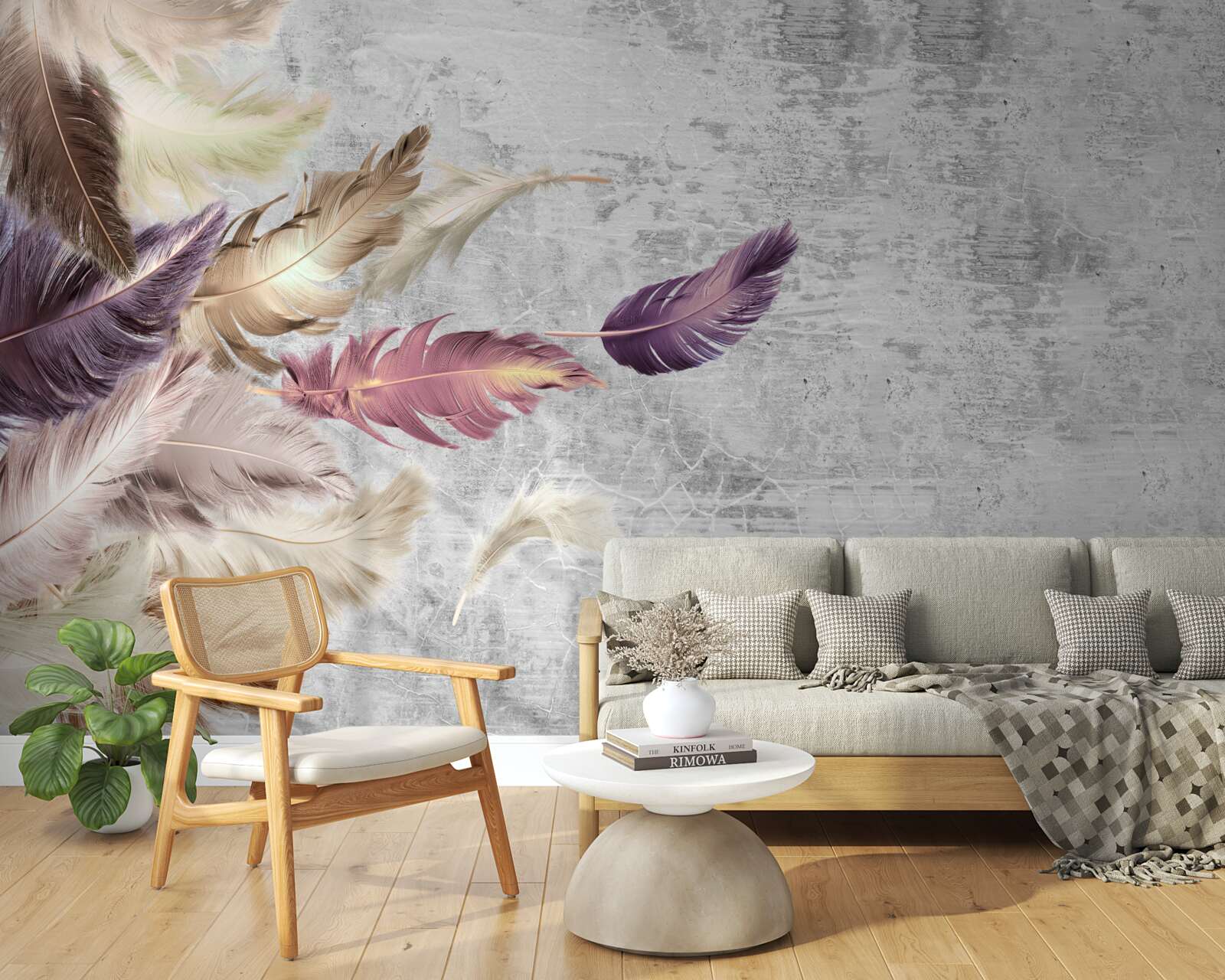 Fototapeta pierková tapeta