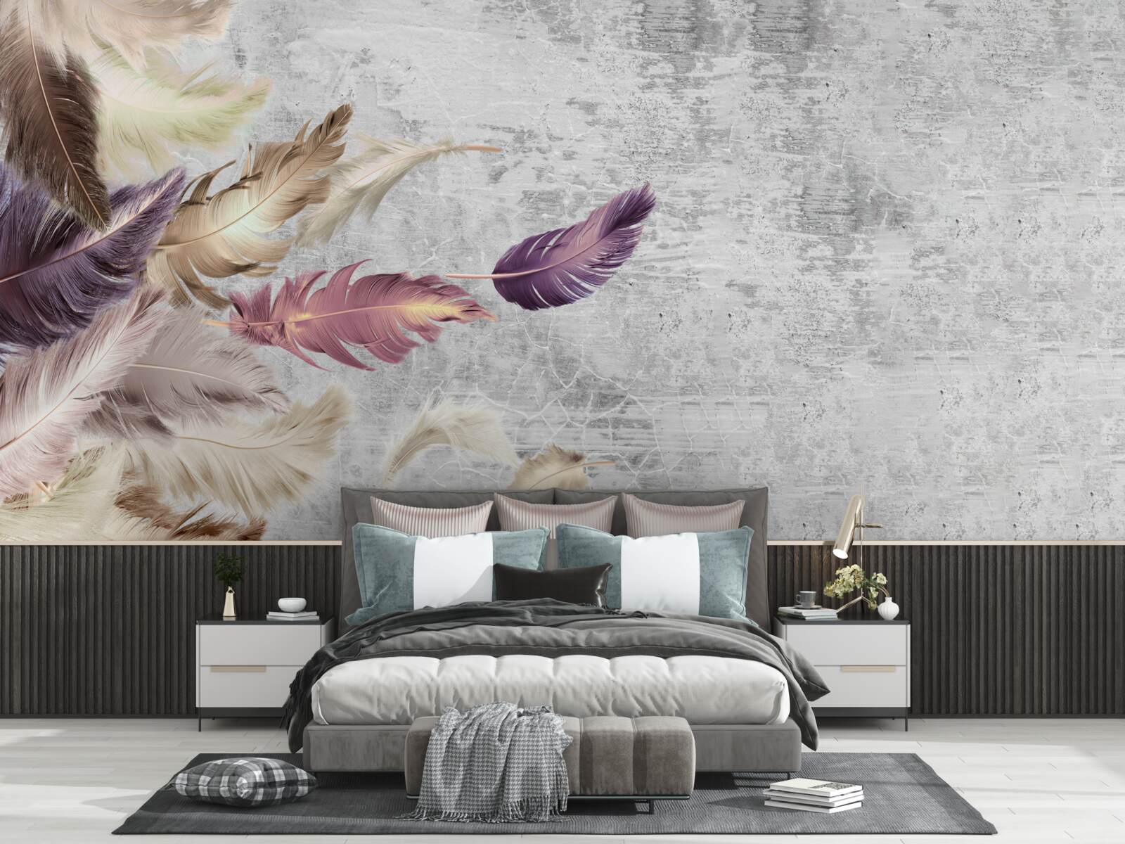 Fototapeta pierková tapeta