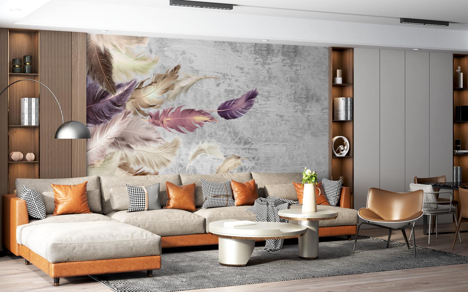 Fototapeta pierková tapeta