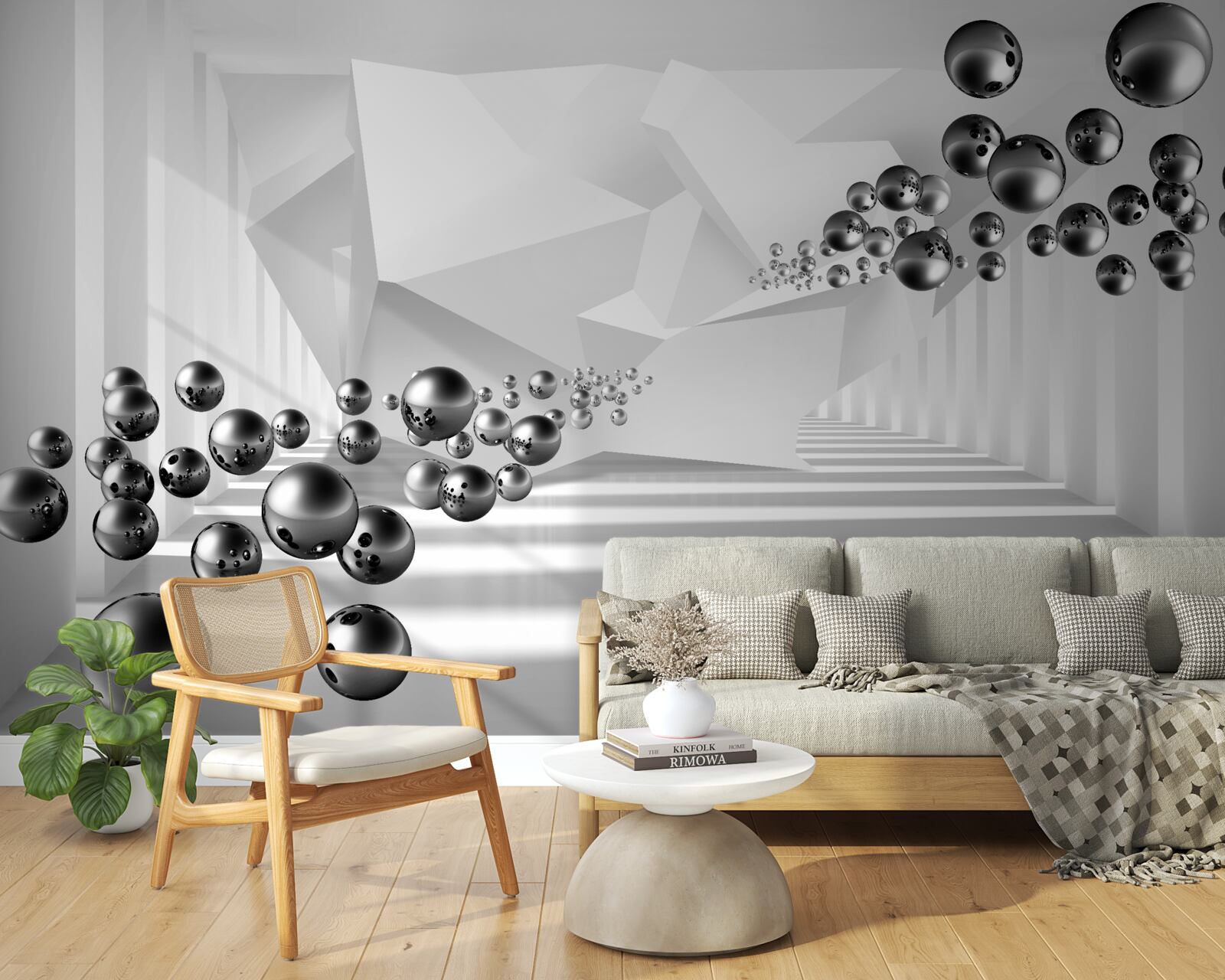 Fototapeta kovové gule