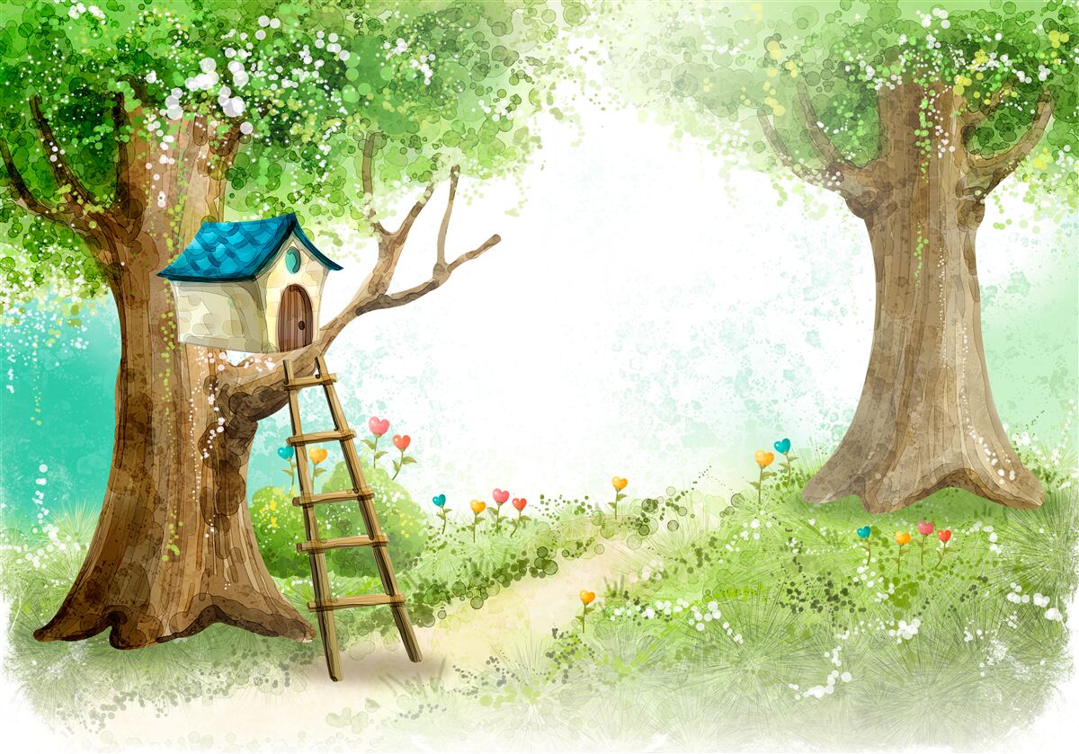 Fototapeta hypnotizujúci les