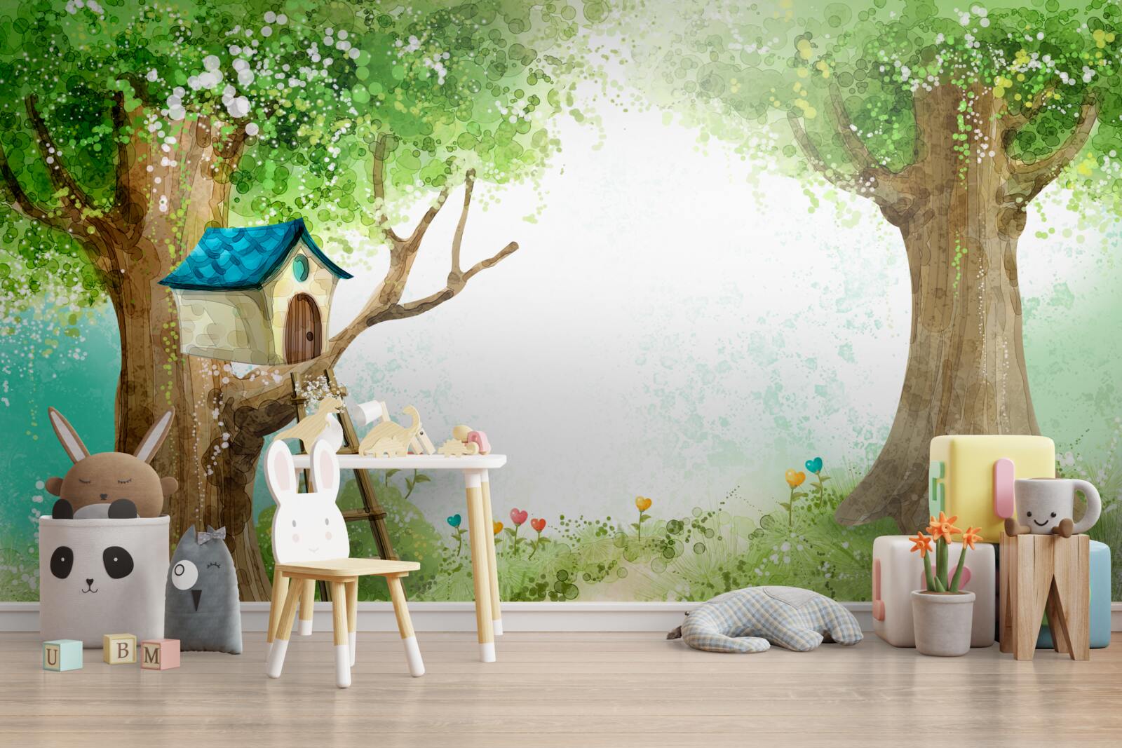 Fototapeta hypnotizujúci les