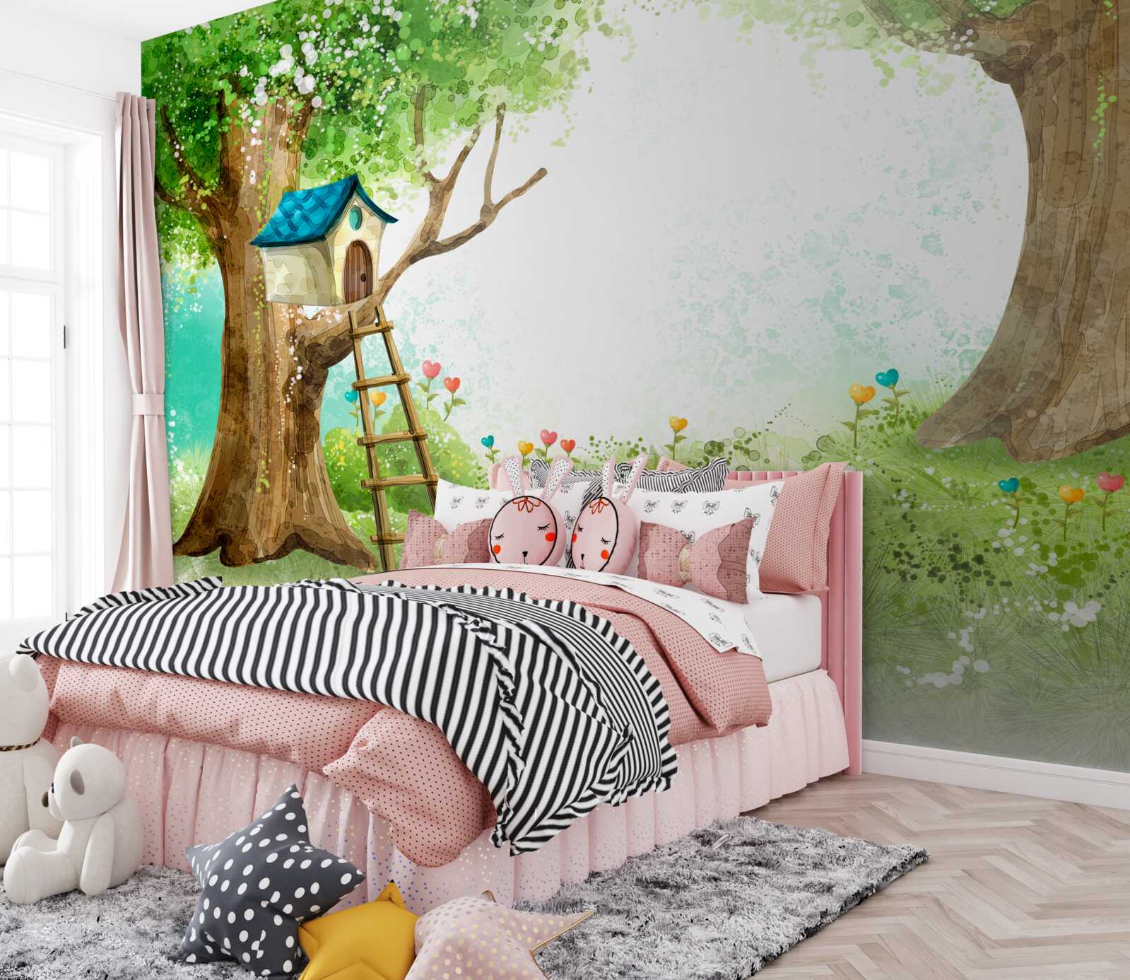 Fototapeta hypnotizujúci les