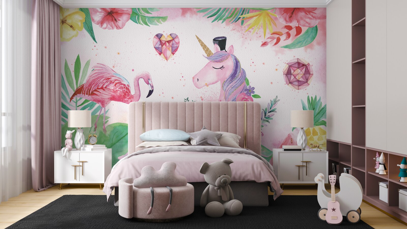 Fototapeta sny v ružových odtieňoch