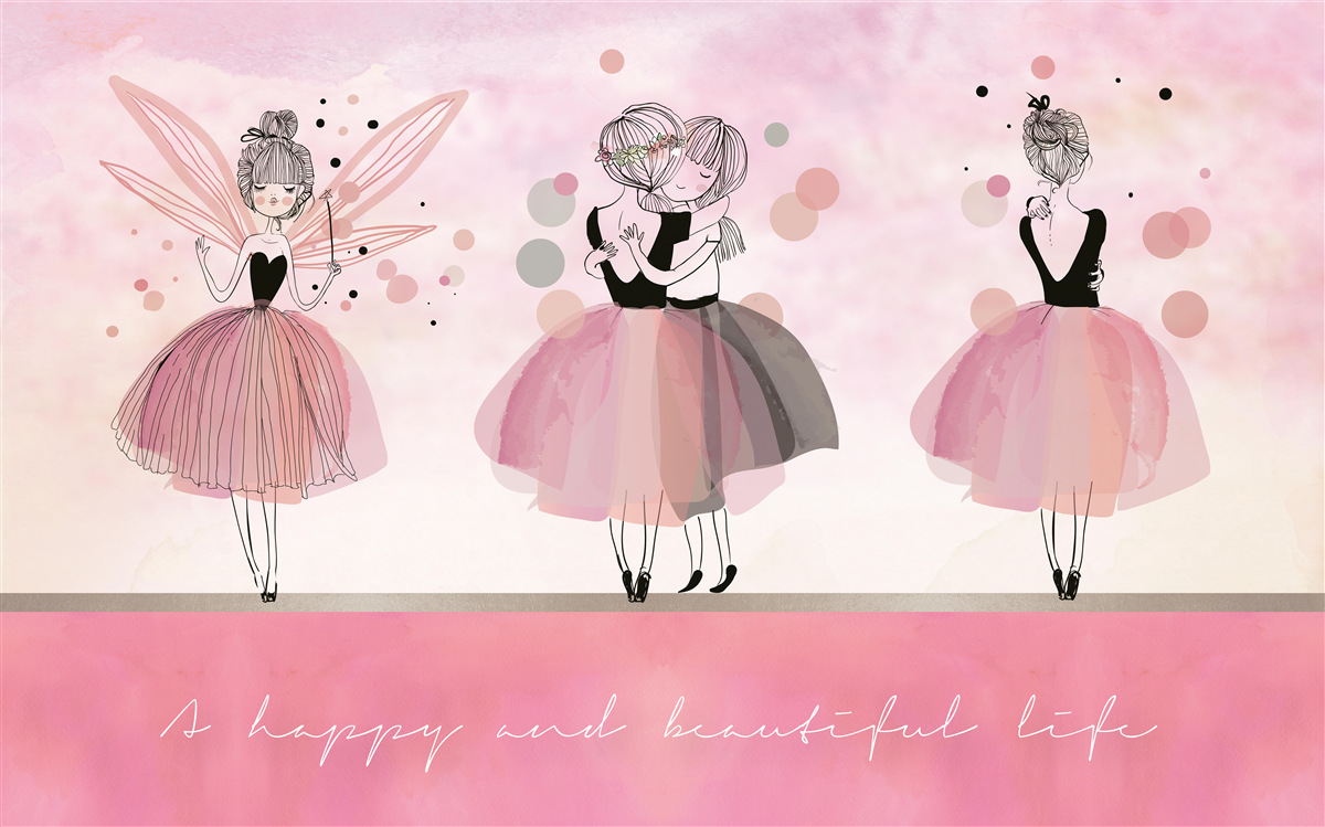 Fototapeta ružové šaty a oblečenie