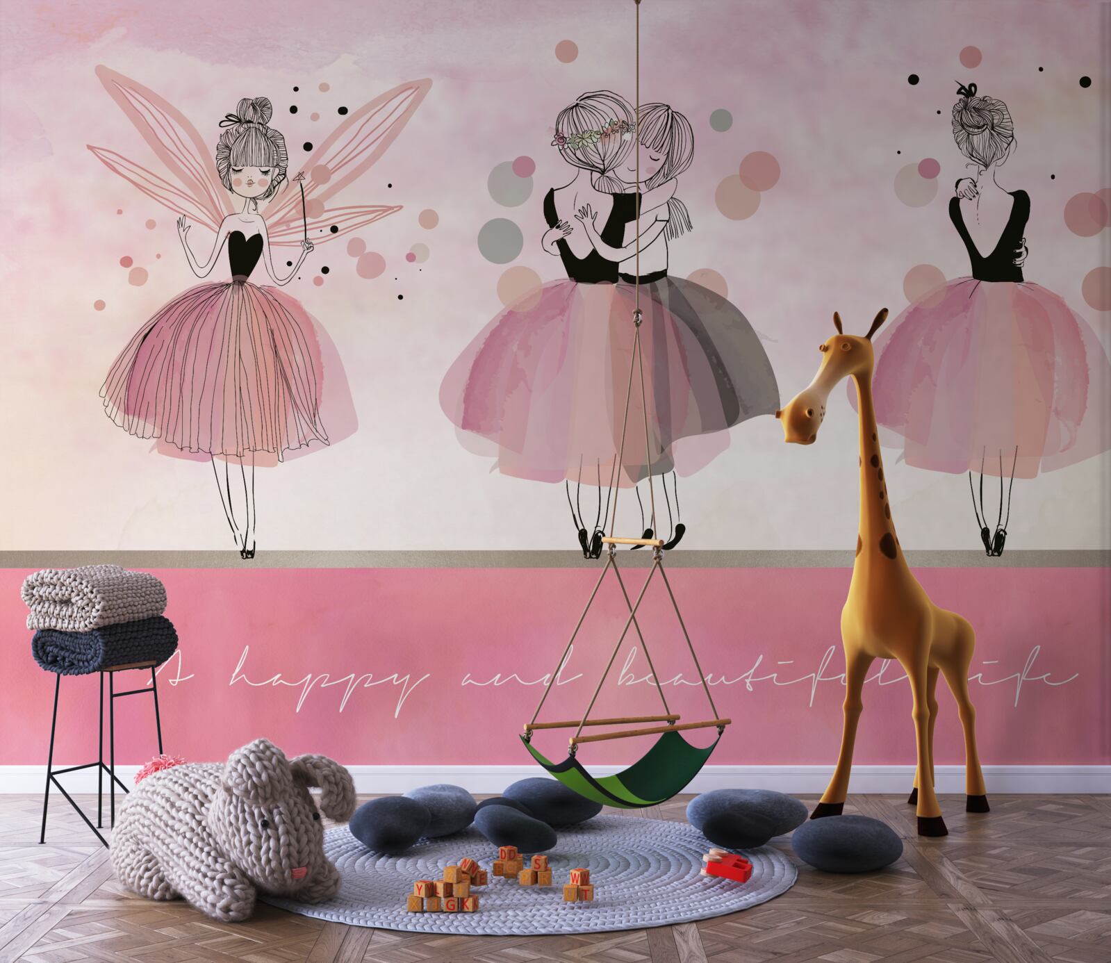 Fototapeta ružové šaty a oblečenie