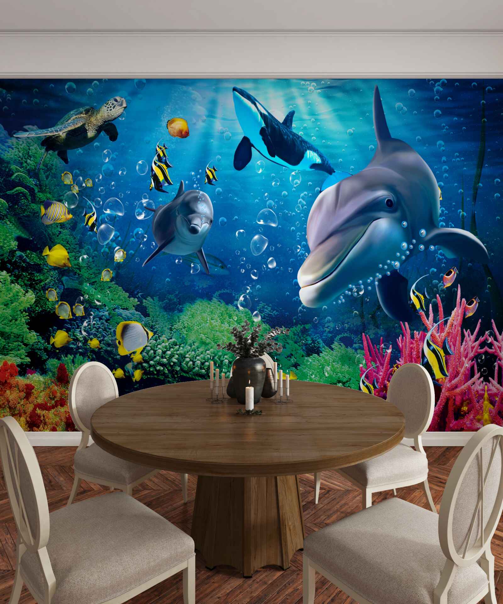 Fototapeta nádherné hlbiny podmorského kráľovstva