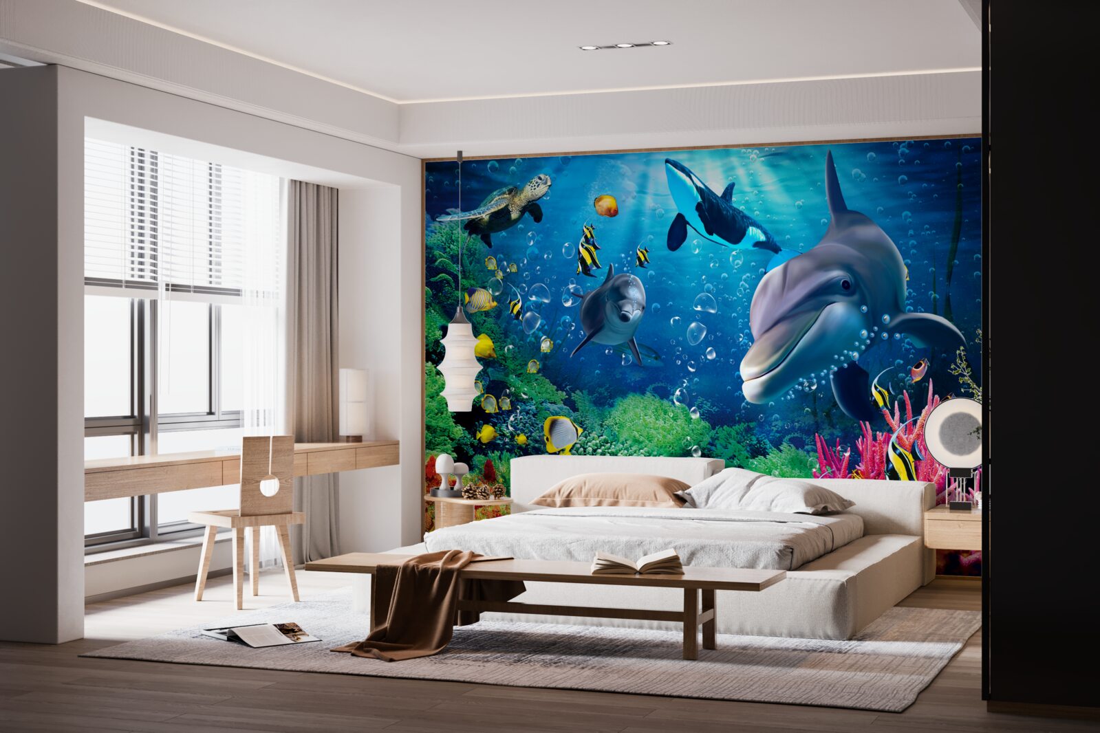 Fototapeta nádherné hlbiny podmorského kráľovstva