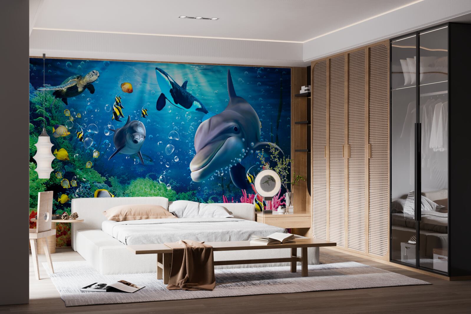 Fototapeta nádherné hlbiny podmorského kráľovstva