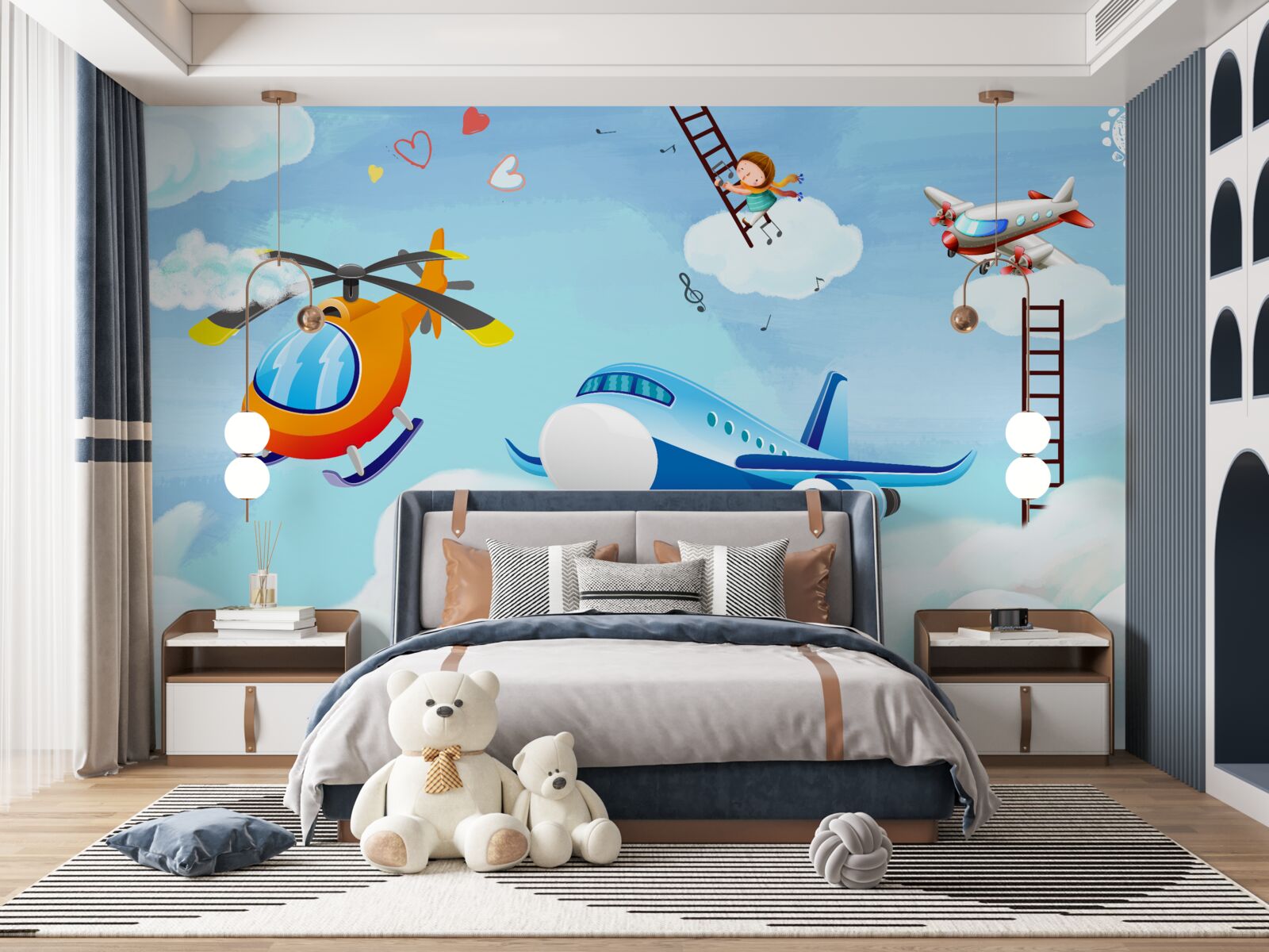 Fototapeta v oblakoch