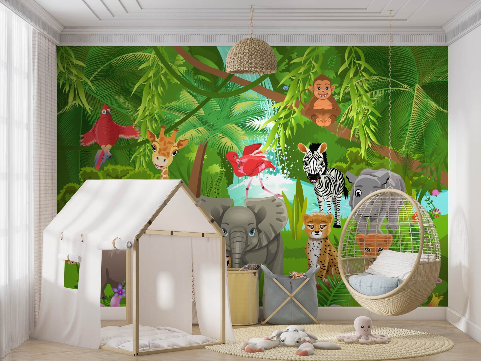 Fototapeta stvorenie v buši