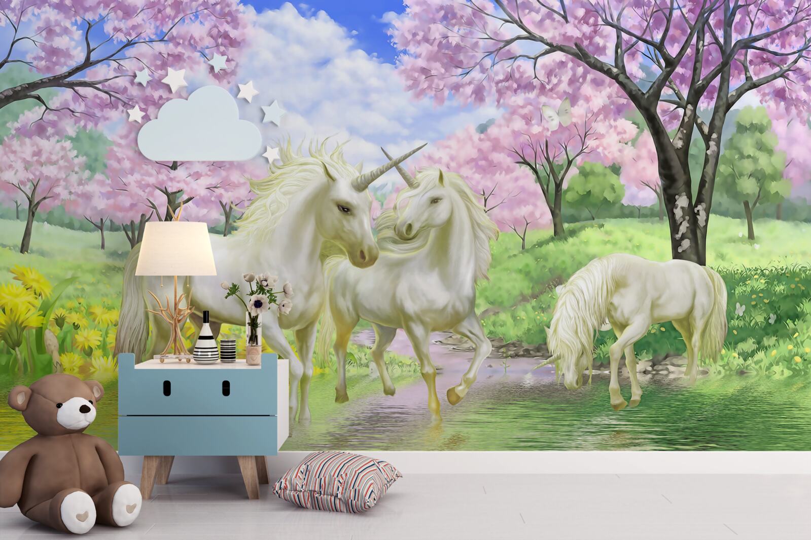 Fototapeta flóra, kone a púčik