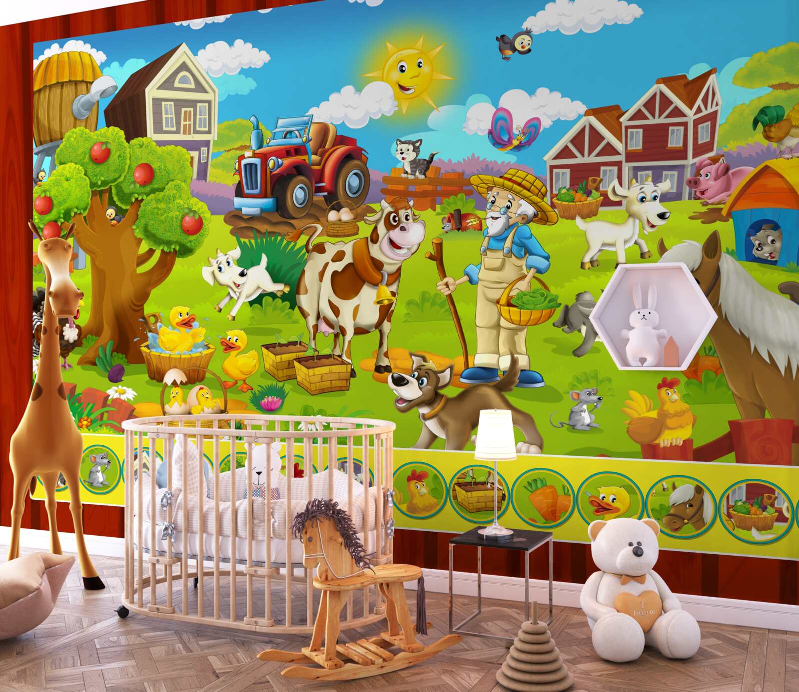 Fototapeta poľnohospodársky podnik