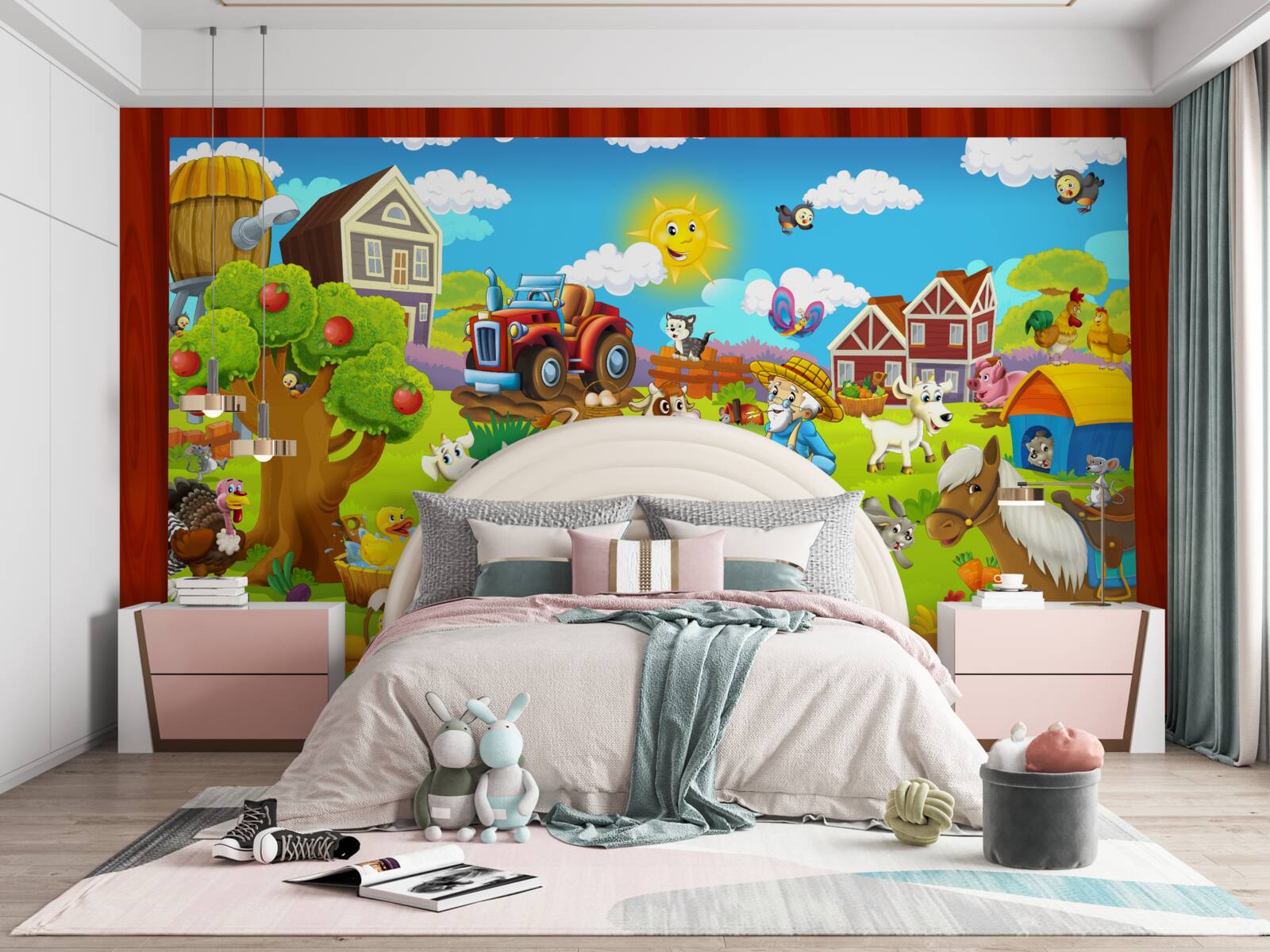 Fototapeta poľnohospodársky podnik