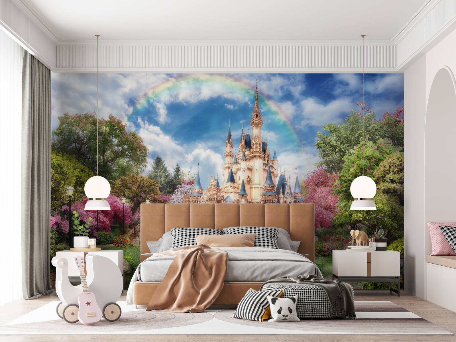 Fototapeta záhradný zámok