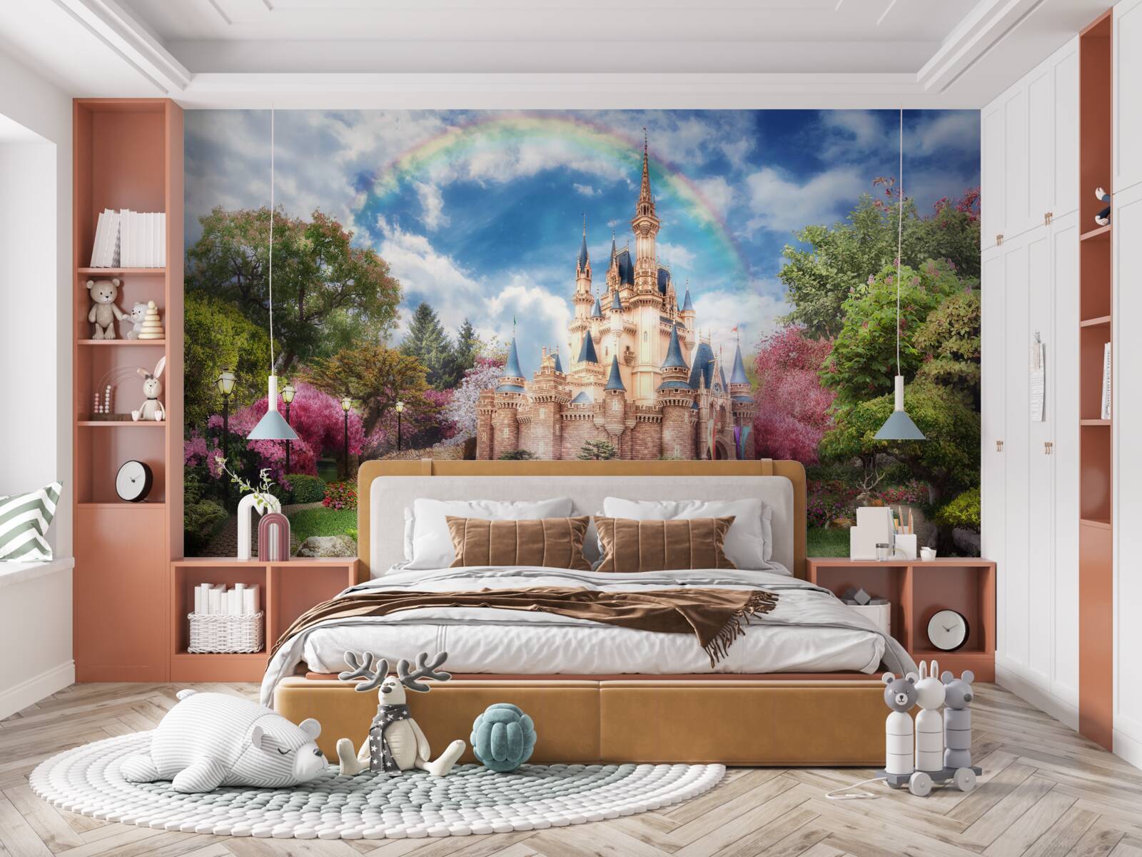 Fototapeta záhradný zámok