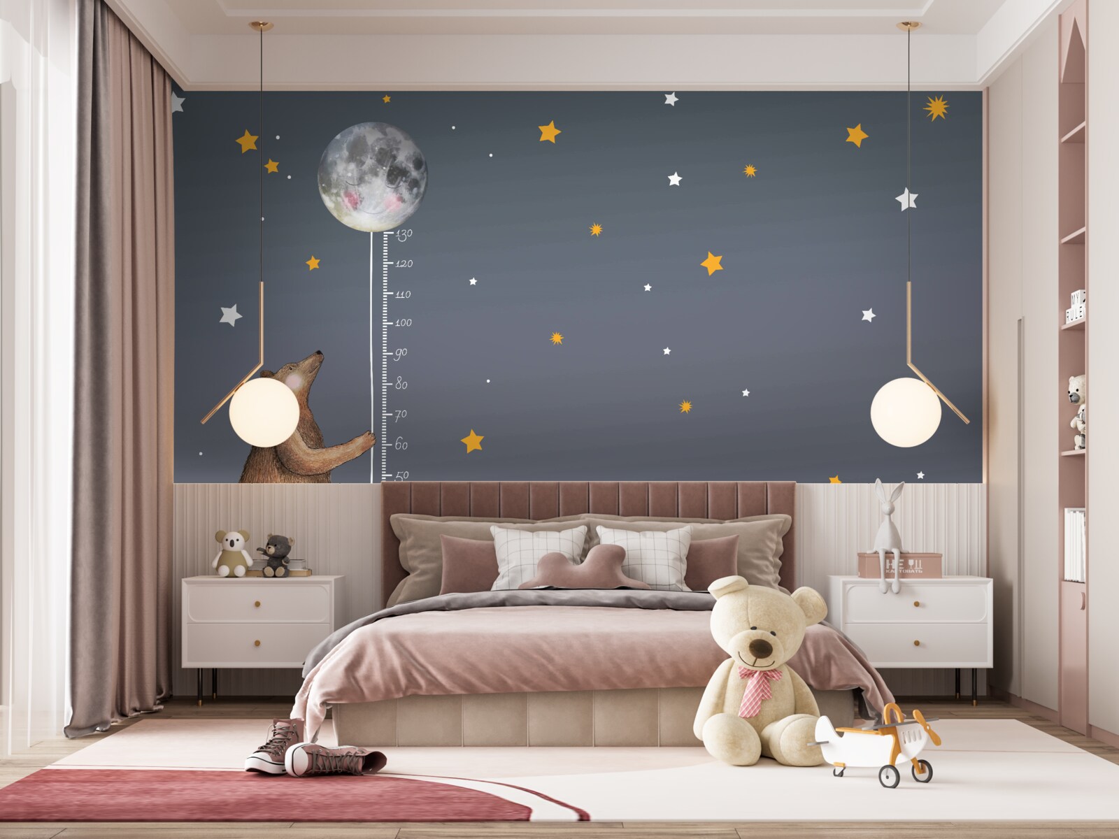 Fototapeta nebeský priestor posiaty hviezdami