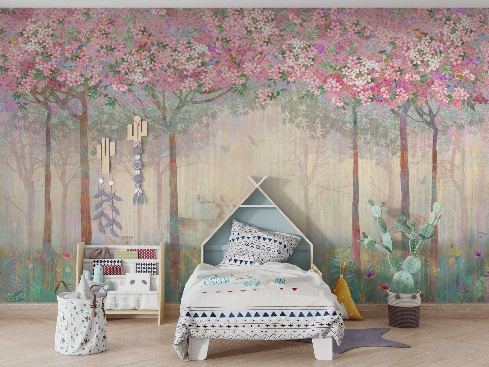 Fototapeta hala a strom