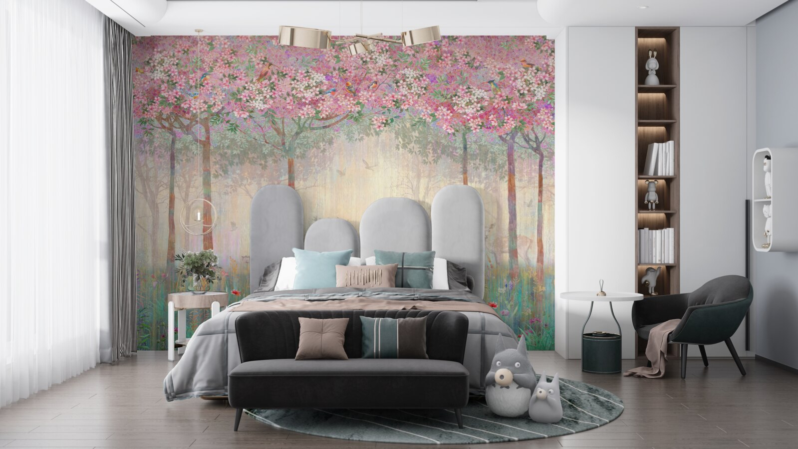 Fototapeta hala a strom