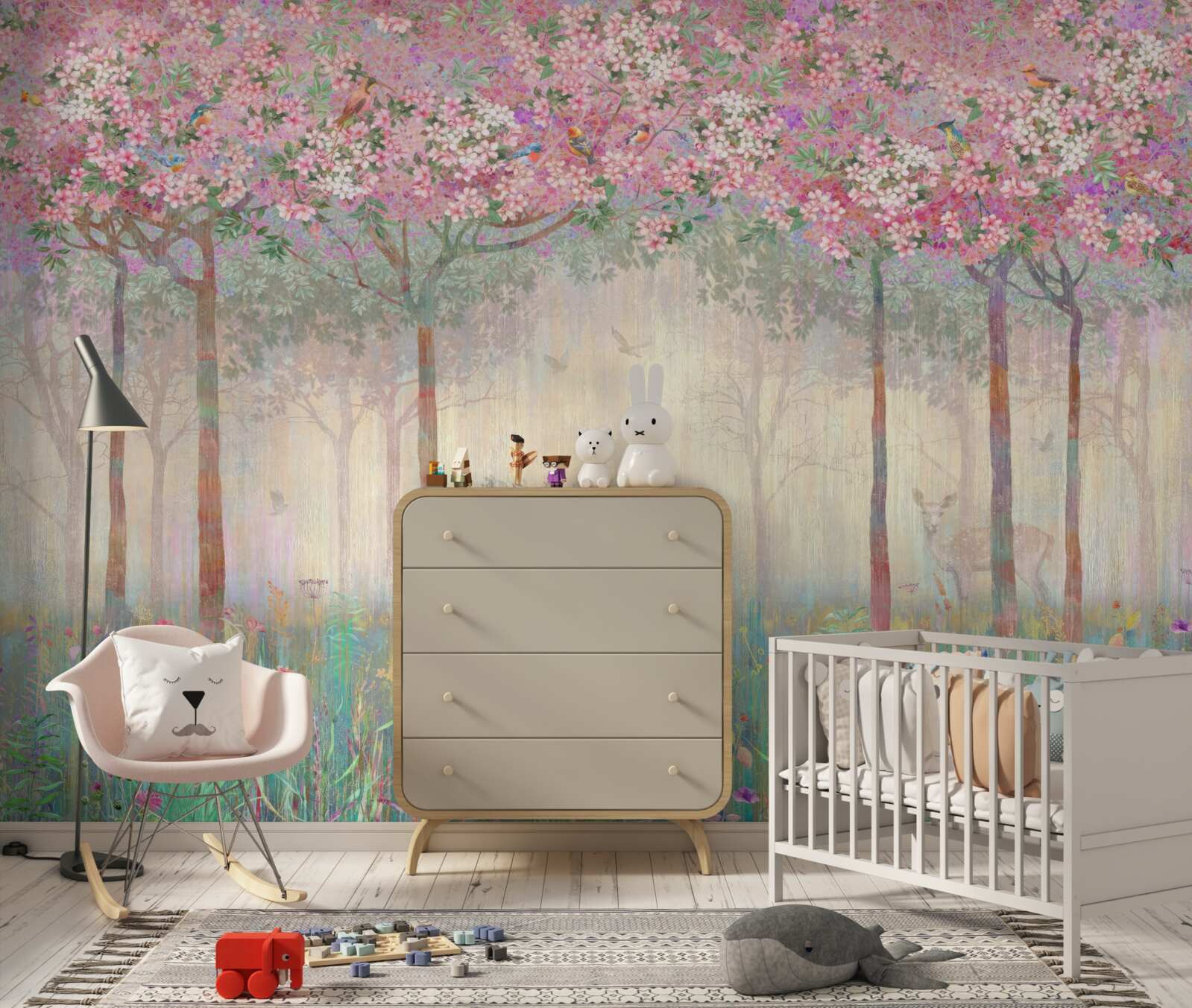 Fototapeta hala a strom