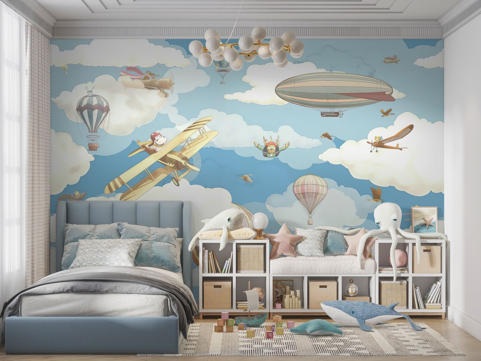 Fototapeta hala a stena