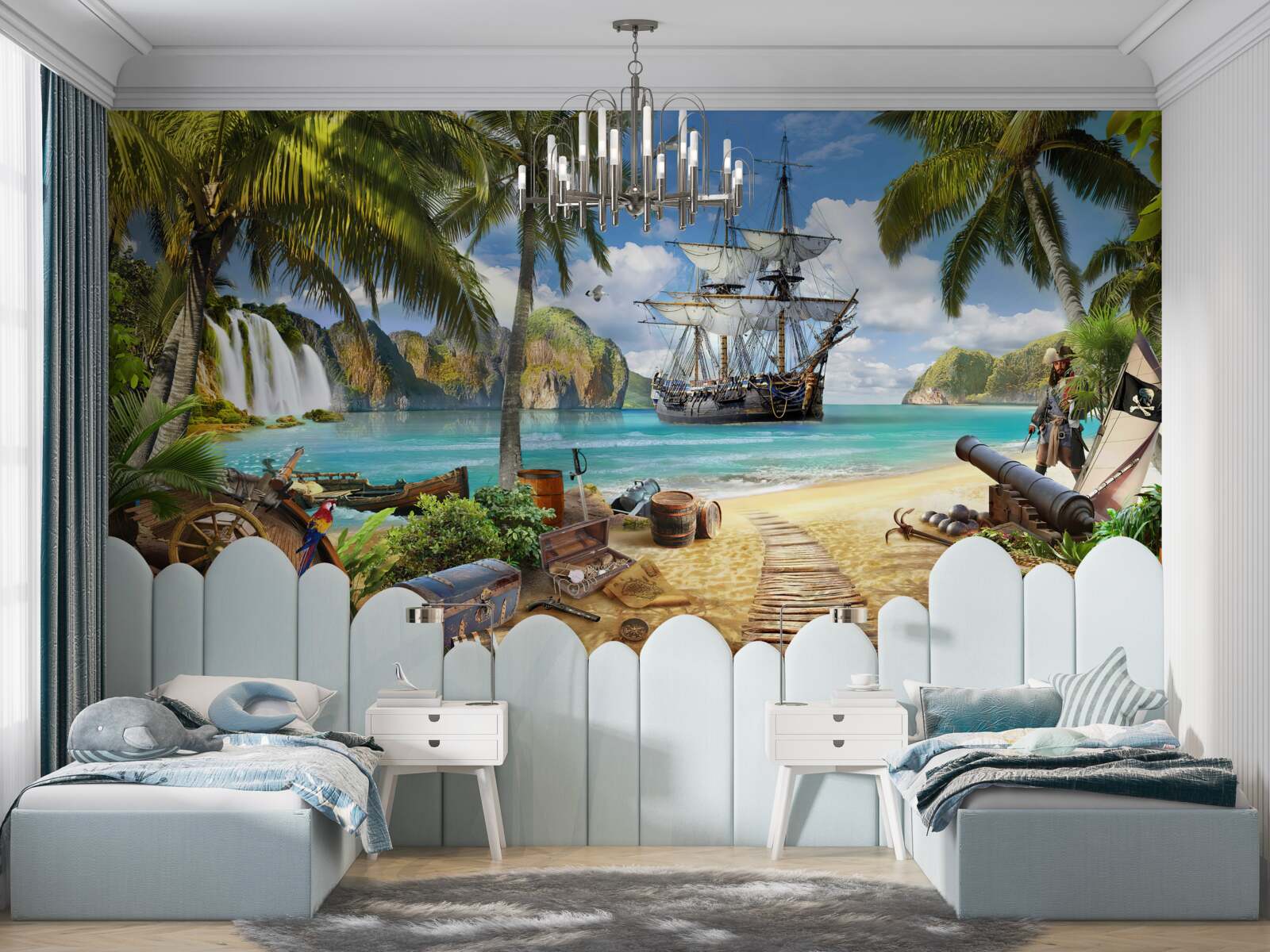 Fototapeta auto, karavela a galeóna