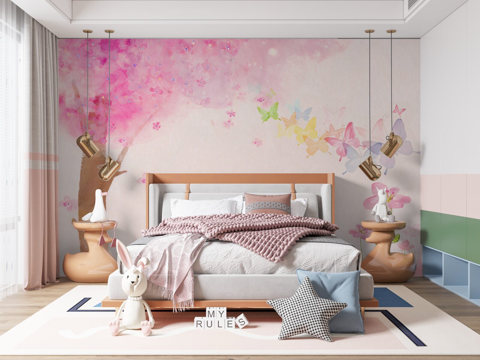 Fototapeta hala a stena