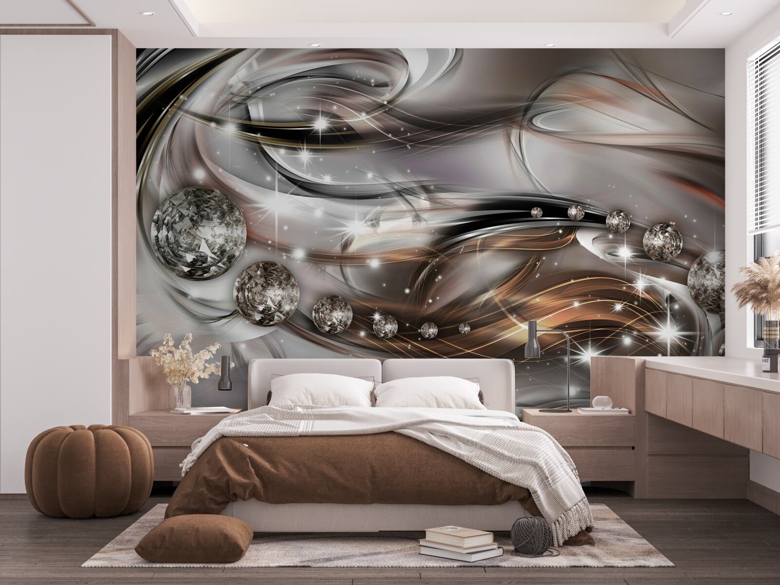 Fototapeta lesk a lesk drahých kameňov