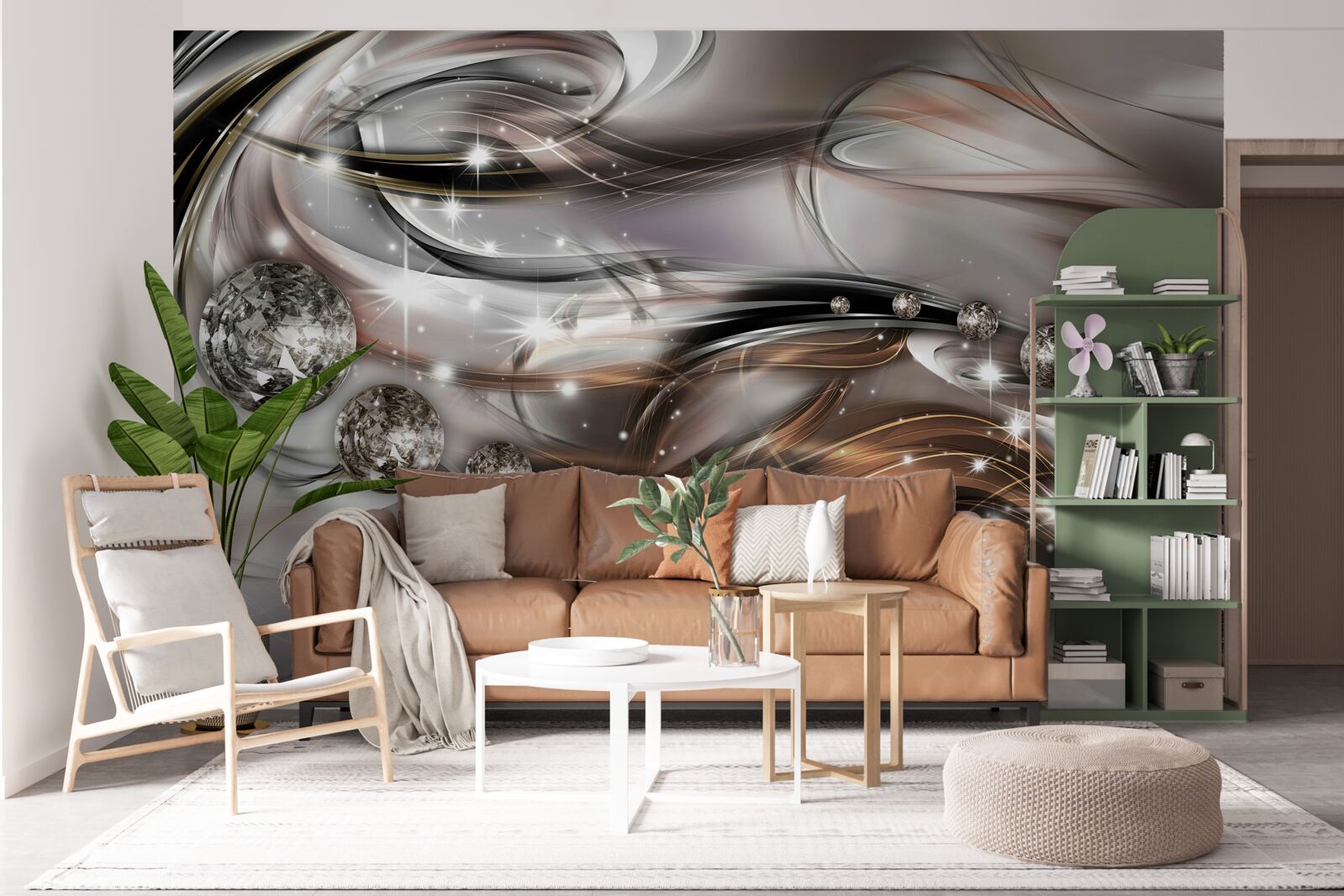 Fototapeta lesk a lesk drahých kameňov