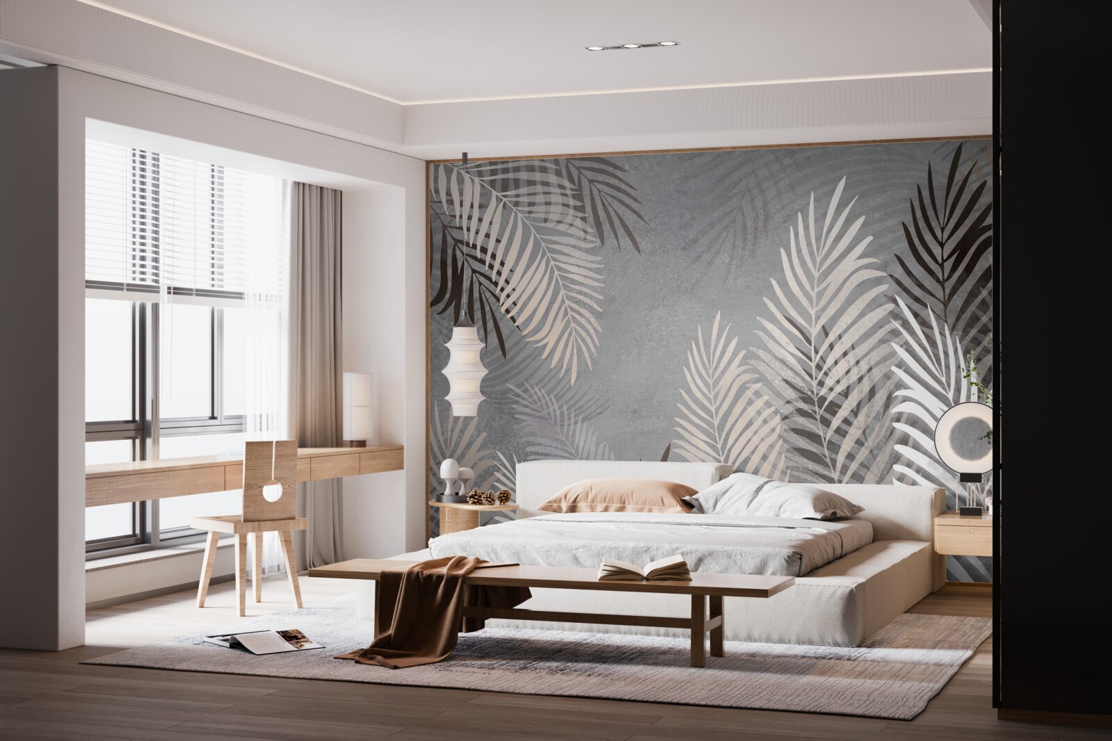 Fototapeta mäkké exotické listy