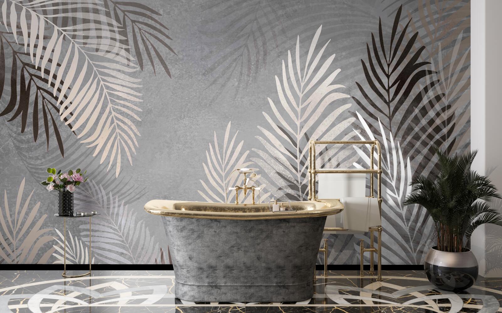 Fototapeta mäkké exotické listy