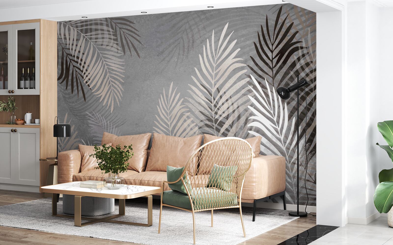 Fototapeta mäkké exotické listy