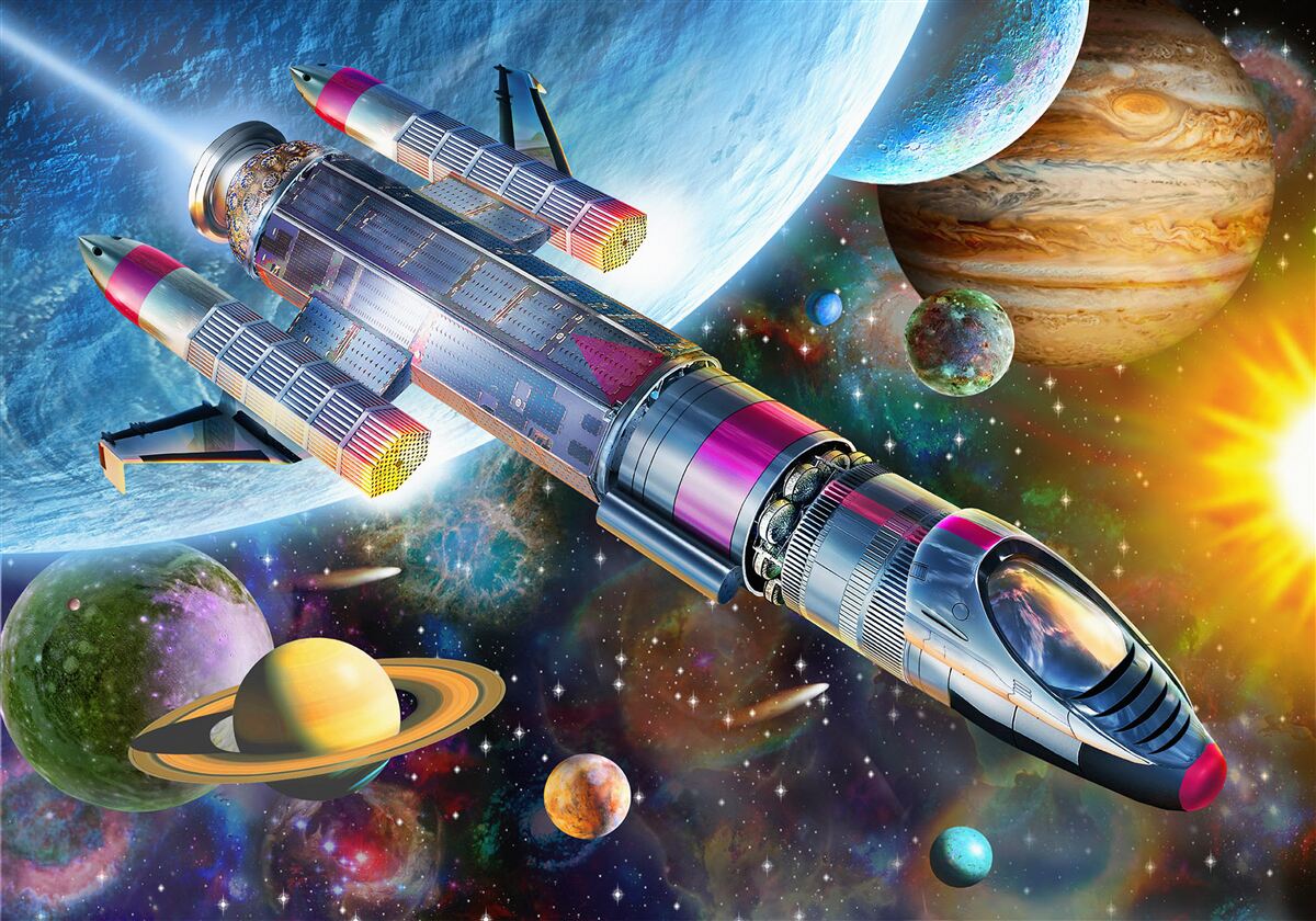 Fototapeta Vesmírne prostredie, vesmír a satelit