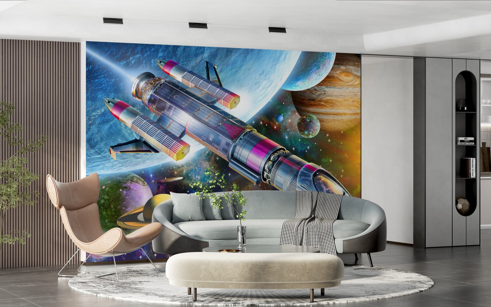 Fototapeta Vesmírne prostredie, vesmír a satelit